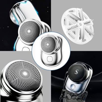 Mini Rasuradora Portátil Recargable USB – Afeitadora Eléctrica de Bolsillo para Hombre y Viajes