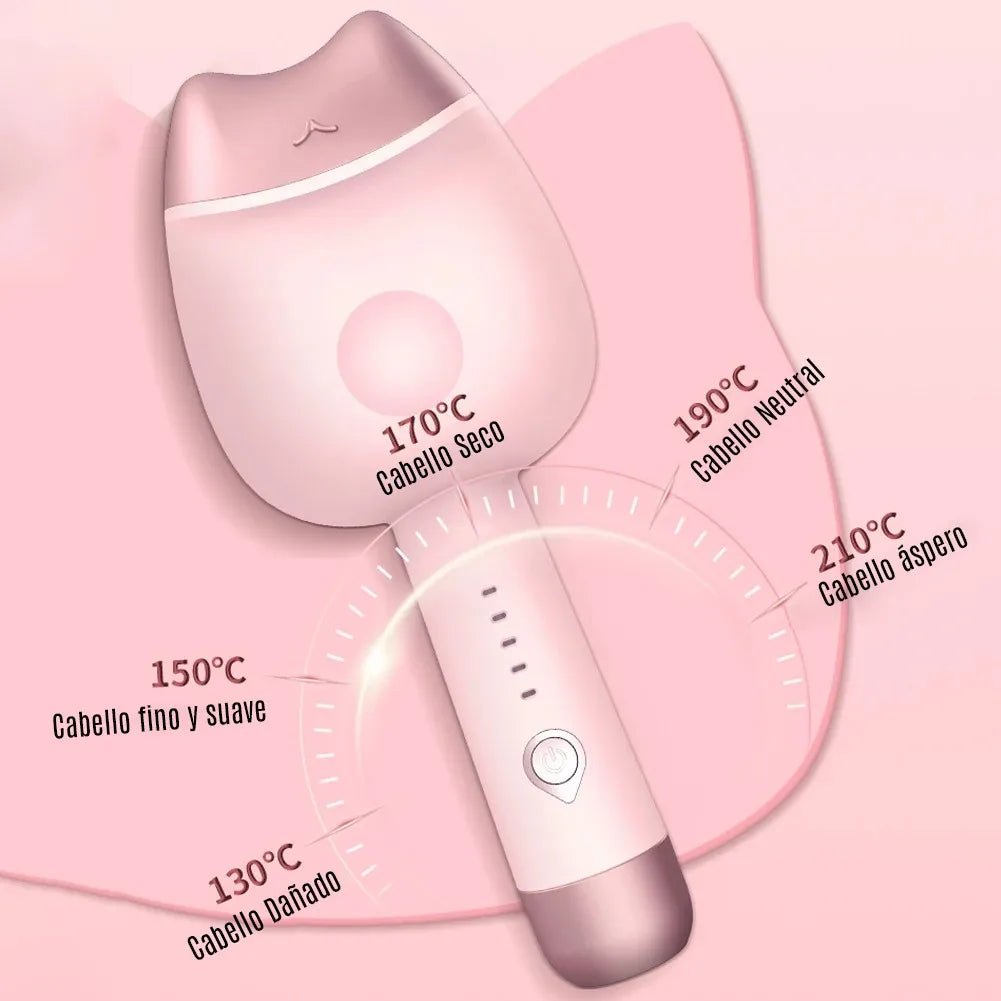 Plancha Rizadora WavePro 32™ - Ondas Perfectas Duraderas 32mm Cerámica - Kompry