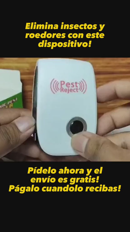 Repelente Electrónico – Protege tu Hogar de Insectos y Roedores