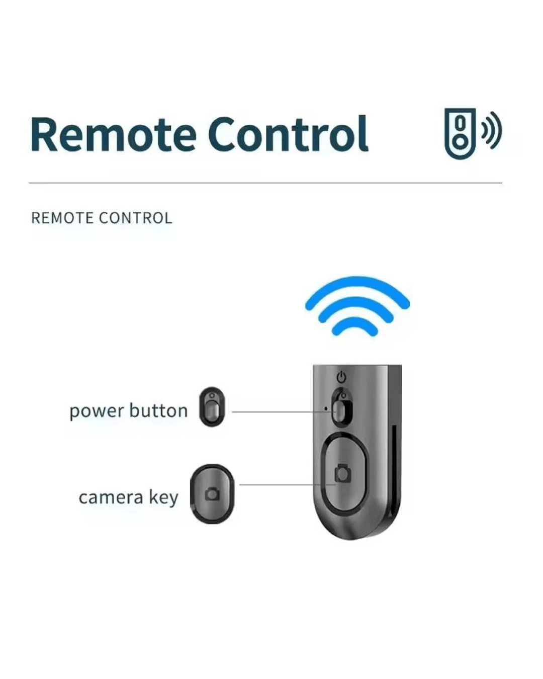 Trípode Inteligente C17 AI - Seguimiento Facial 360° Auto - Tracking Bluetooth - Kompry